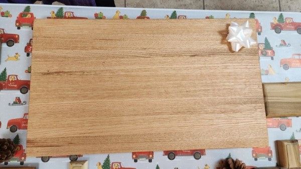 Butcher Block (Red Oak) - Sanded Edge