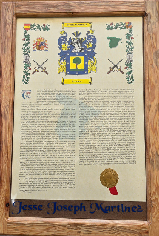 Martinez coat of arms